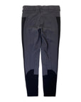 Ariat Pro Series Knee Grip Breeches in Grey/Black - Women's 34R
