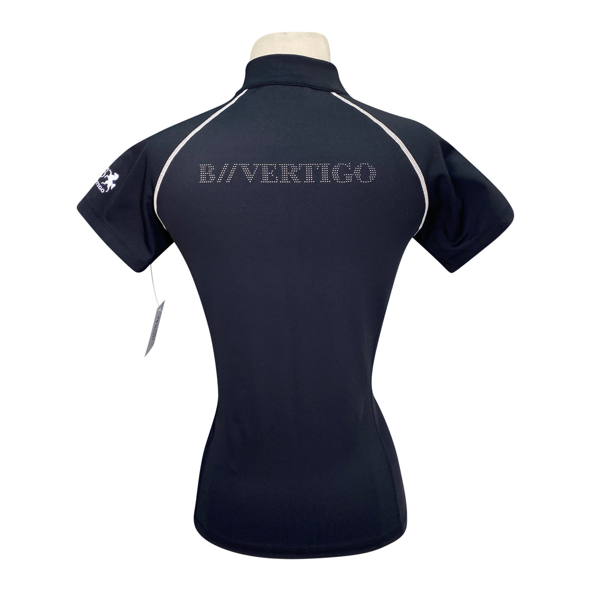 B Vertigo &#39;Adara&#39; Short Sleeve Training Shirt in Black
