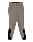 Cavalleria Toscana Kids Knee Patch Breeches in Tan