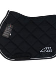 Equiline EGRIT 'Rombo' Saddle Pad in Black/White Piping