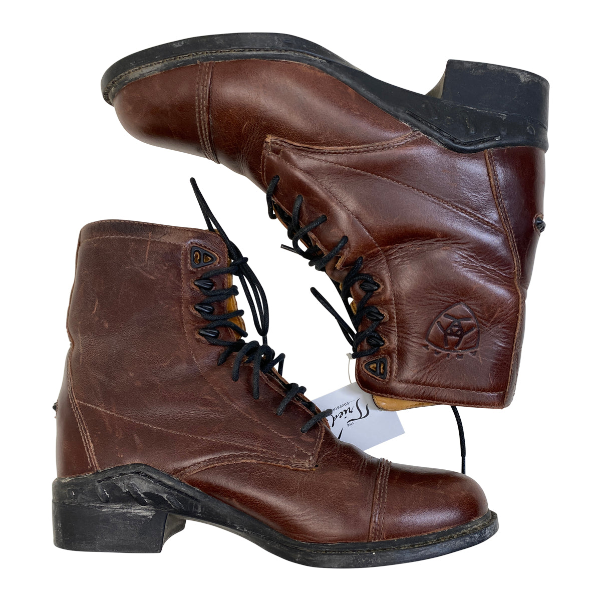 Ariat 'Heritage' Lace Up Paddock Boot in Brown