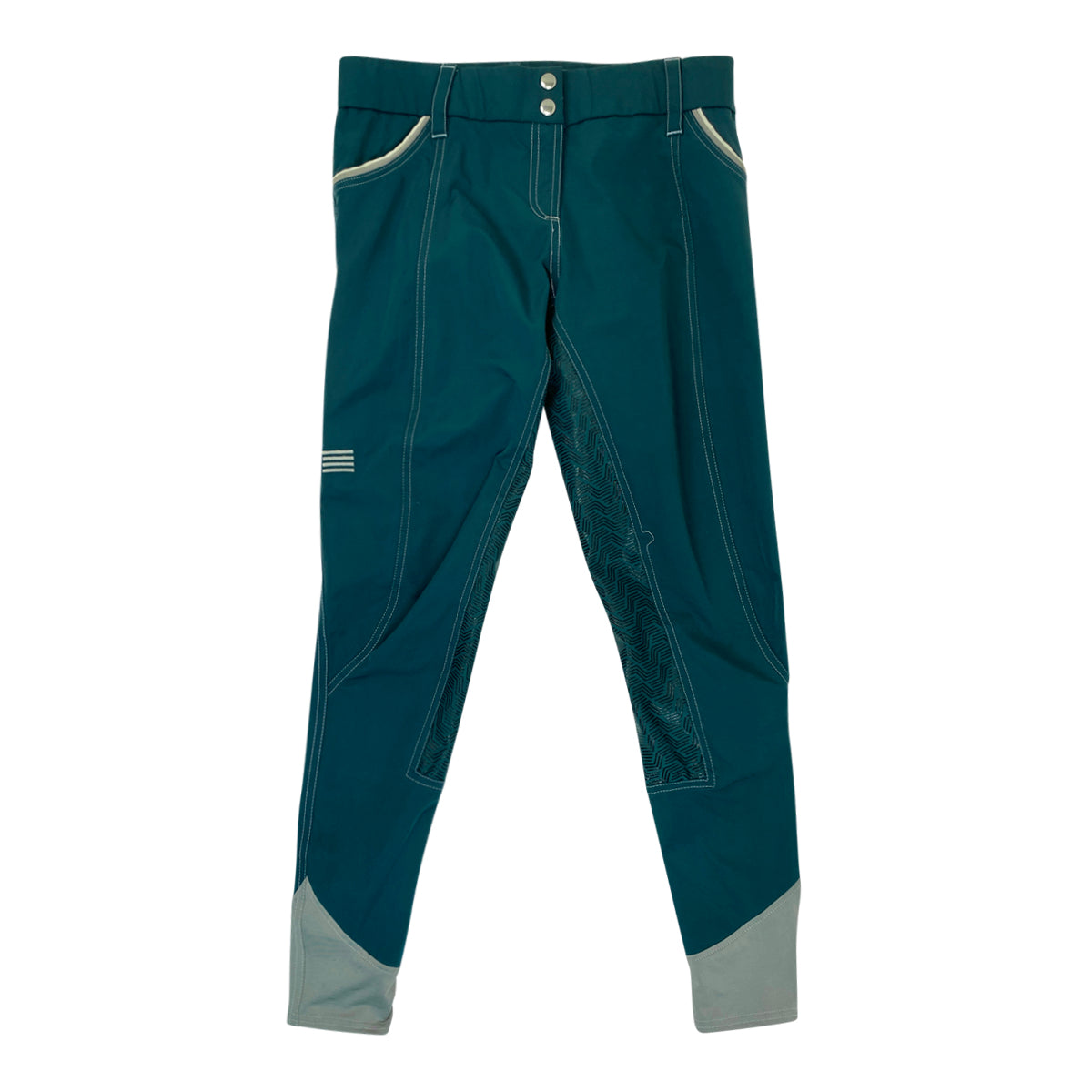 Ghodho 'Adena' Full Seat Breeches in Teal