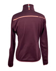 Asmar Equestrian 'Daphne' Zip Up in Plum
