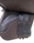 Voltaire 'Blue Infinite' Saddle in Chocolate