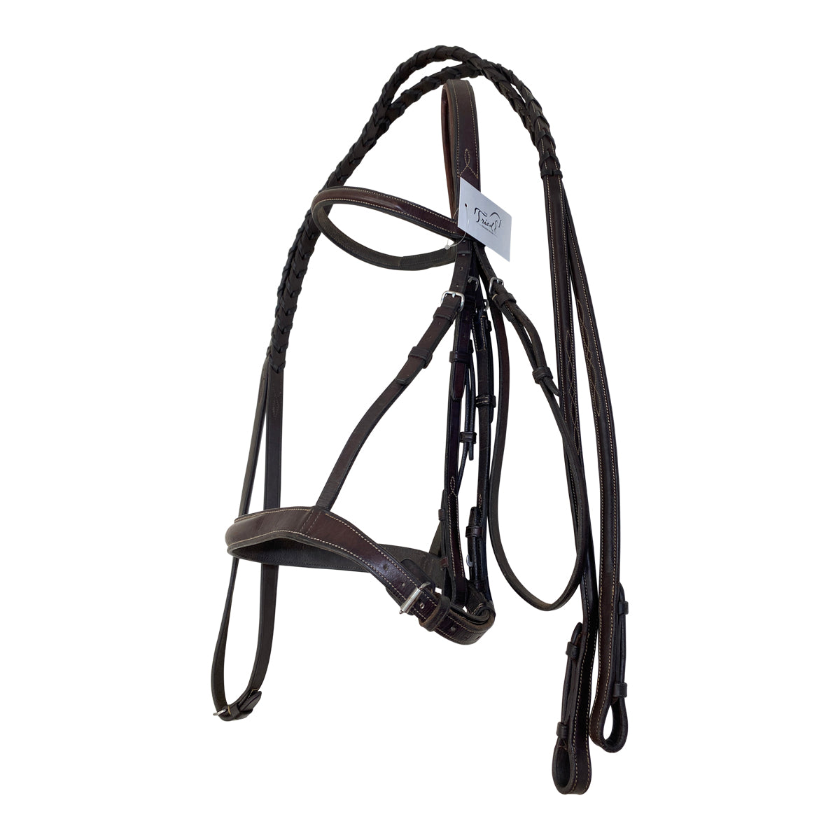 Showmark Hunter Bridle in Chocolate