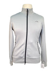 Equiline 'Calantec' Full Zip Tech Sweatshirt in Grey