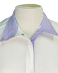 Essex Classics S/S Talent Yarn Show Shirt in Purple Gingham