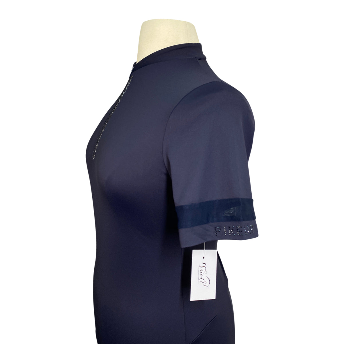 Pikeur &#39;Valine&#39; Short Sleeve Shirt in Navy