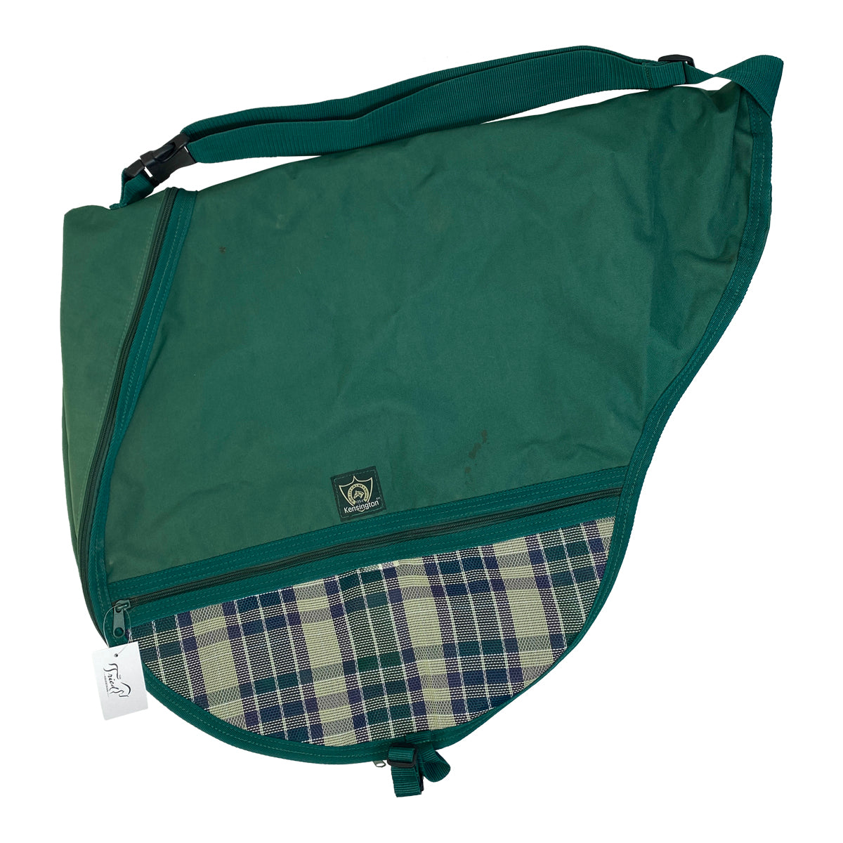 Kensington All Purpose Saddle Carrier in Green Plaid