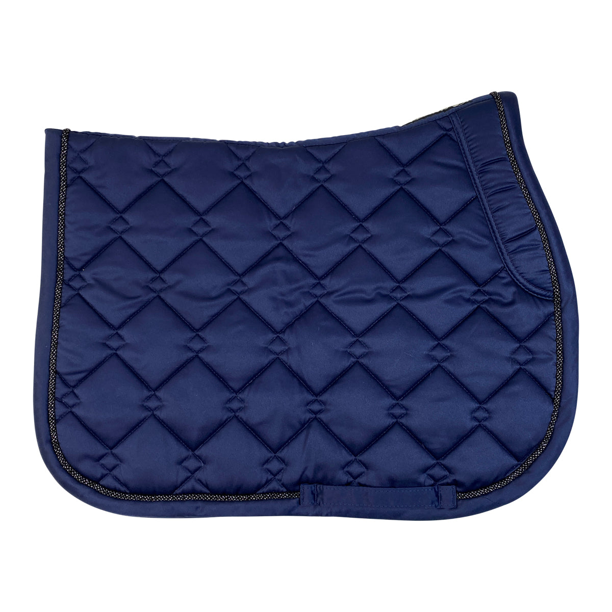 SmartPak Luxe Collection AP Saddle Pad in Satin Navy