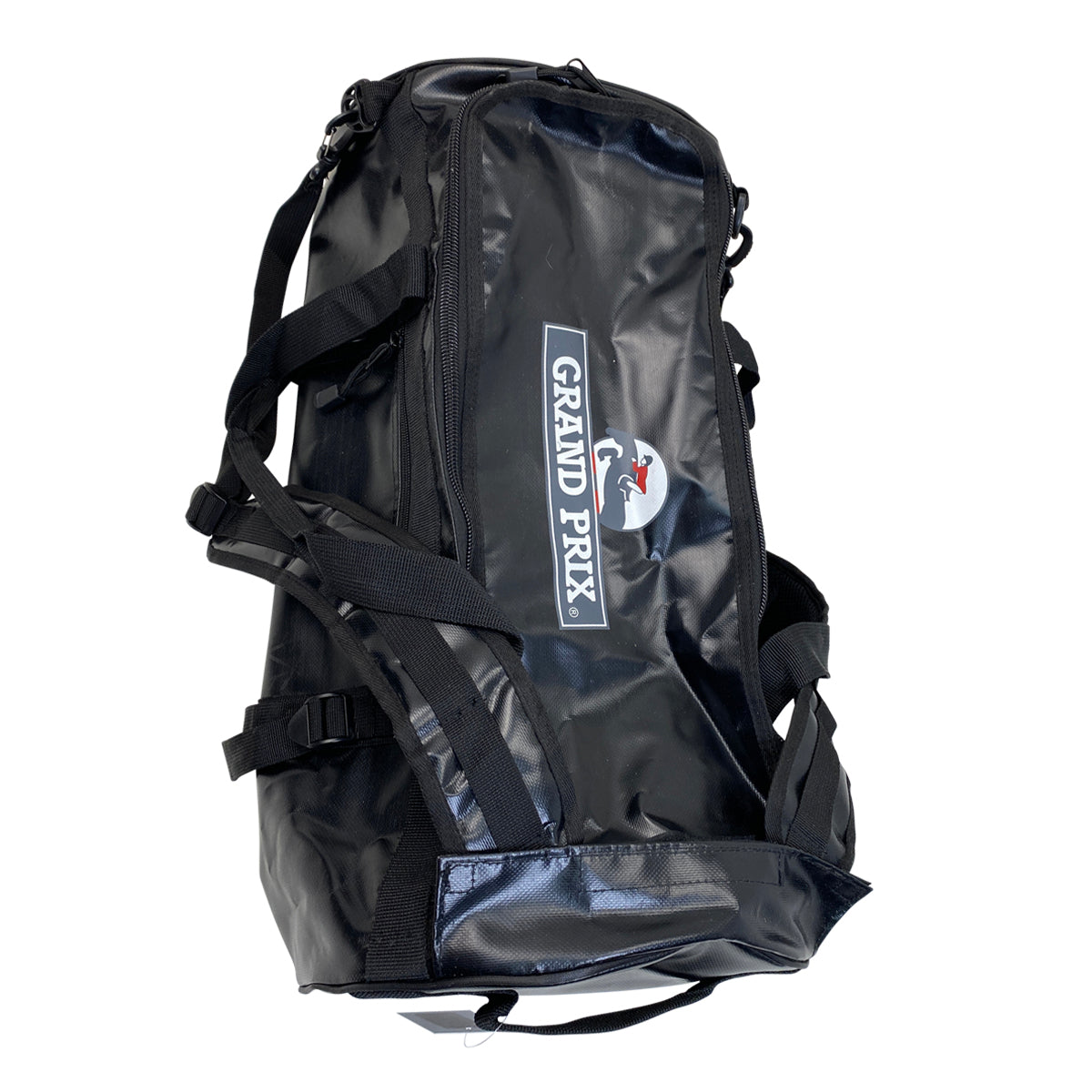 Grand Prix 2-in-1 Duffle Backpack in Black