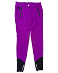 Equiline 'Cantaf' Knee Patch Breeches in Violet