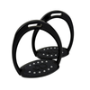 American Equus 'Elite' English Apex Stirrups  in Black - 4 3/4"