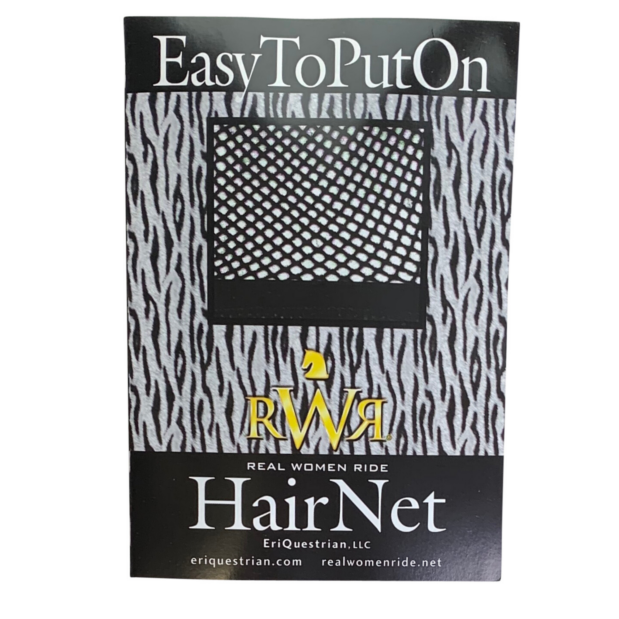 Real Women Ride No Knot Hair Net in Black