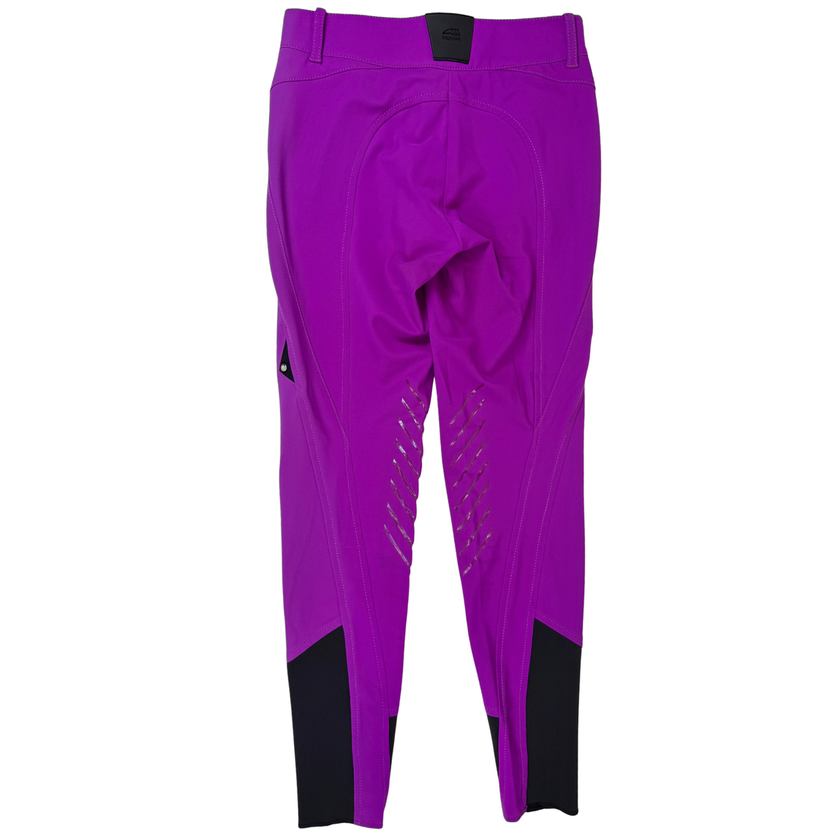 Equiline 'Cantaf' Knee Patch Breeches in Violet