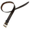 Tory Leather Fancy Stitched Belt in Havana