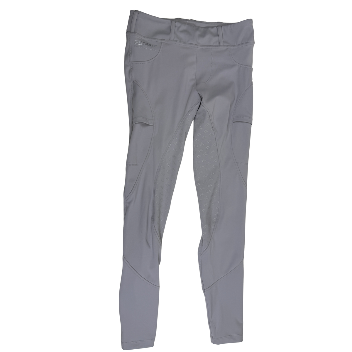 Esprit Equestrian 'Pro' Riding Tights in Fog Grey