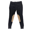 Dover Saddlery Wellesley Classic Knee-Patch Breech in Black