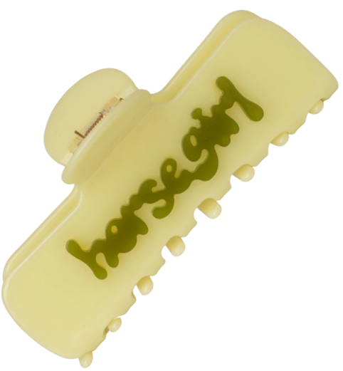 Ellsworth x Calling All Horse Girls Claw Clip in Butter Yellow