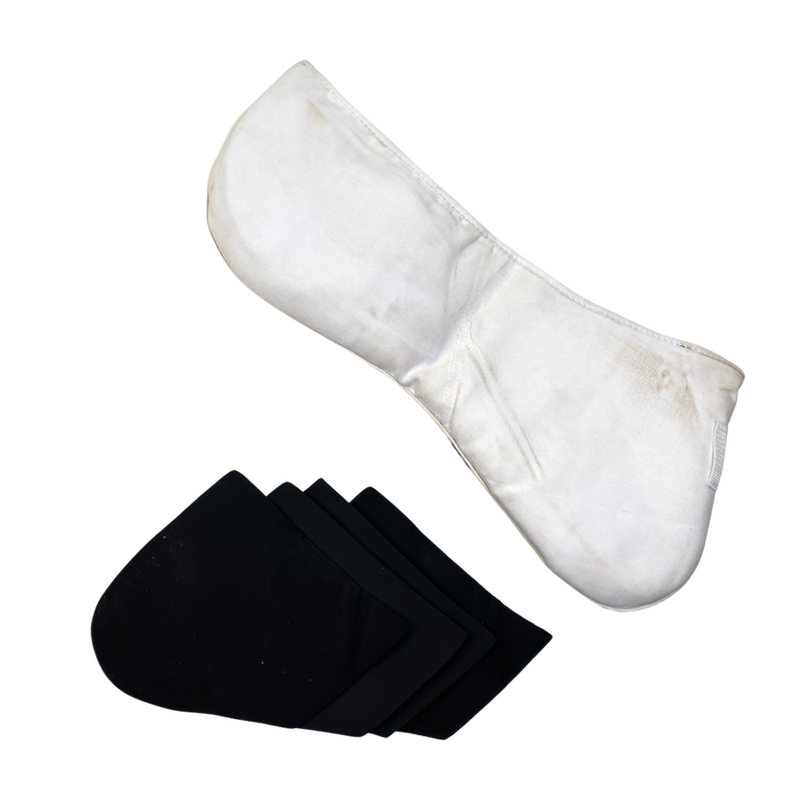 Weatherbeeta Memory Foam Comfort Half Pad in White