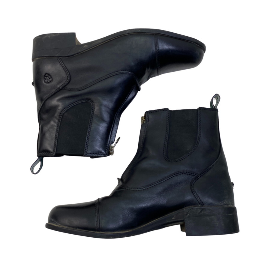 Side of Ariat Devon IV Paddock Boots in Black
