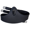 Butet 'Erg' Training Girth in Black/Blue Stitching