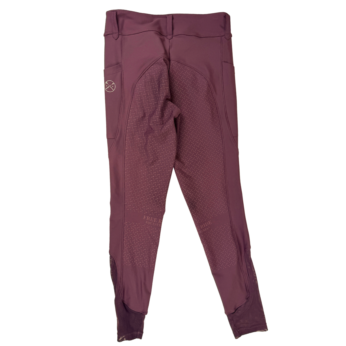 Free Ride Equestrian Full Seat Tights in Merlot