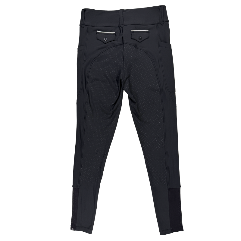 Free Ride Equestrian 'Lux' Full Seat Breeches in Black