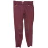 Romfh 'Sarafina' Knee Patch Breeches in Burgundy