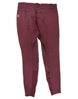 Romfh 'Sarafina' Knee Patch Breeches in Burgundy
