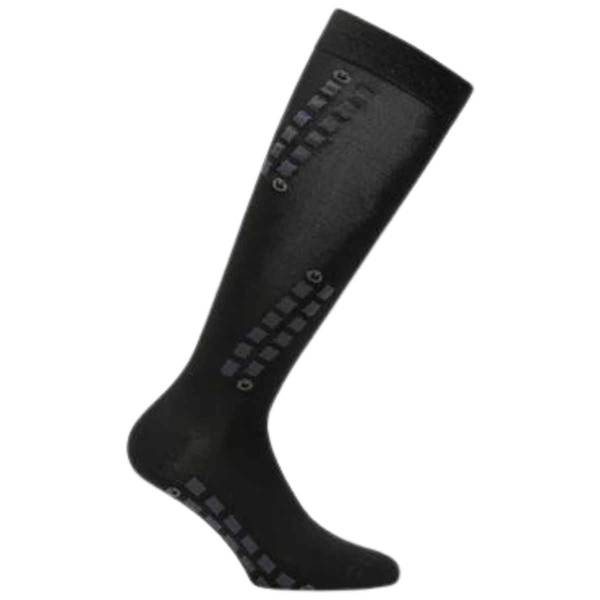 Cavalleria Toscana Block Socks in Black