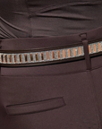 Equestrian Stockholm 'Contest' Belt in Winner Brown 