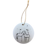 Bettina Norton Artwork Holiday Ornament in Simplicity 3 - Single