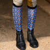Dreamers &amp; Schemers Boot Socks in Keep Calm & Dreidel On 