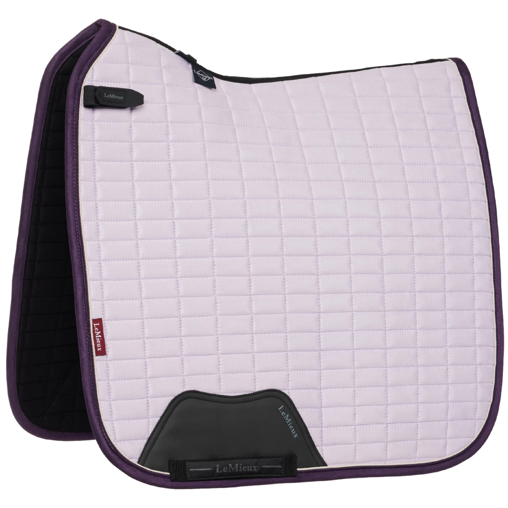 LeMieux Suede Dressage Pad in Lilac