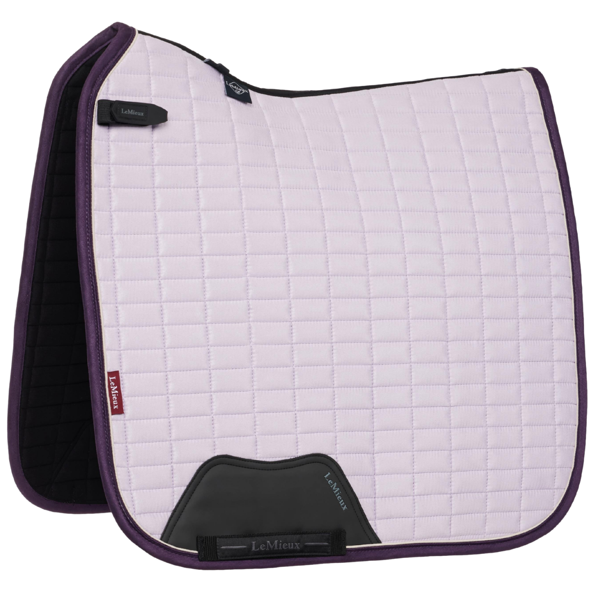 LeMieux Suede Dressage Pad in Lilac