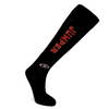 Foot Huggies "Made for Riders"  JUMPER Socks in Black/Red
