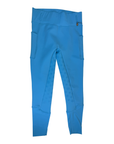 Sync Equestrian 'Winter Wonderland' Fleece Breech in Ice Blue