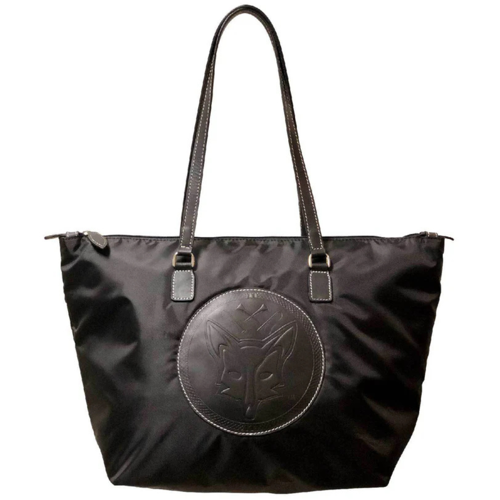 Tucker Tweed 'Devon Day' Fox Hunting Bag in Black/Black