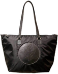 Tucker Tweed 'Devon Day' Fox Hunting Bag in Black/Black
