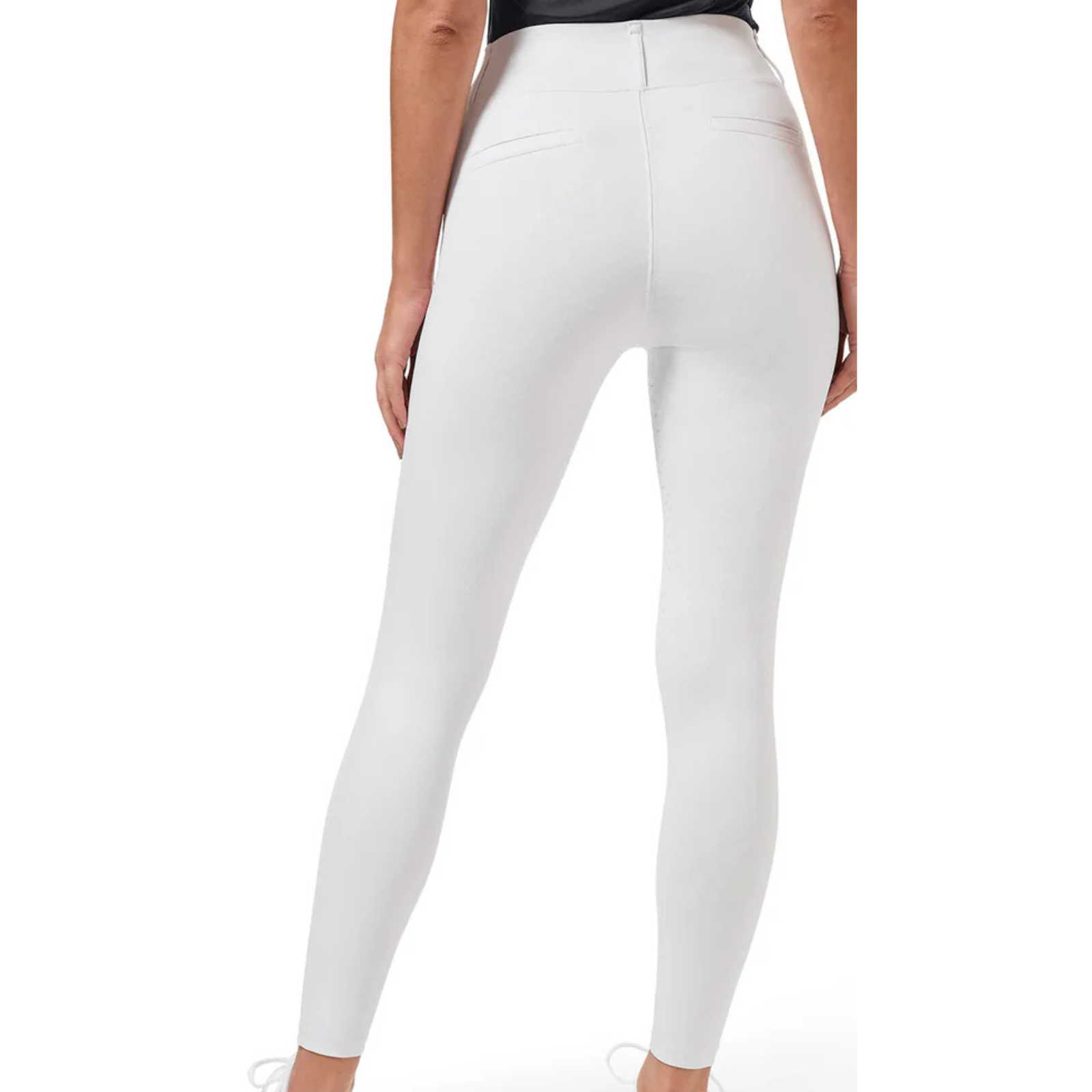 Equestrian Stockholm Jump Supreme Compression Breeches in White