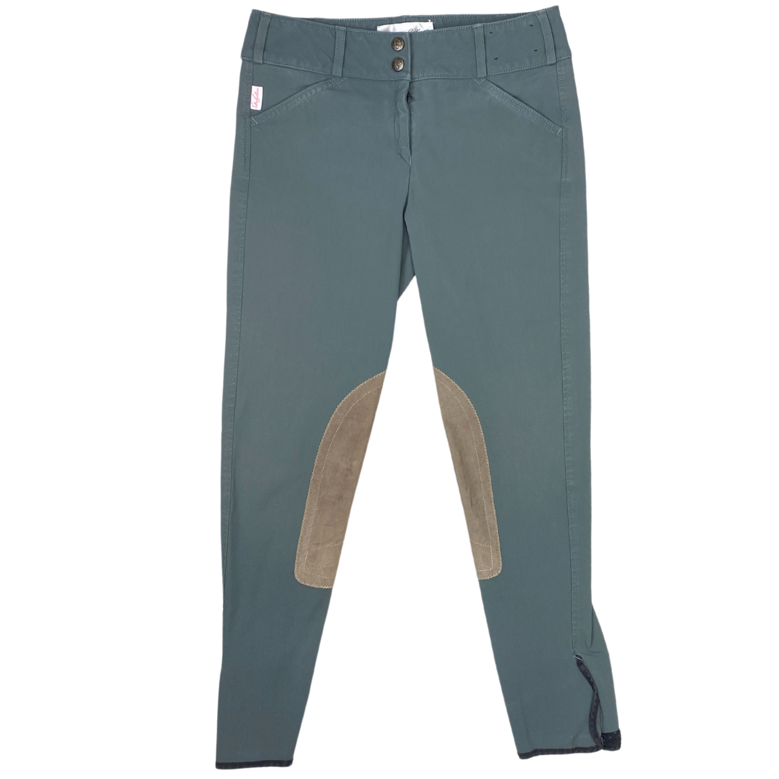 Front of Tailored Sportsman 'Trophy Hunter' Breeches in Moss