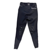 Horse Pilot 'X-Design' Knee Patch Breeches in Black