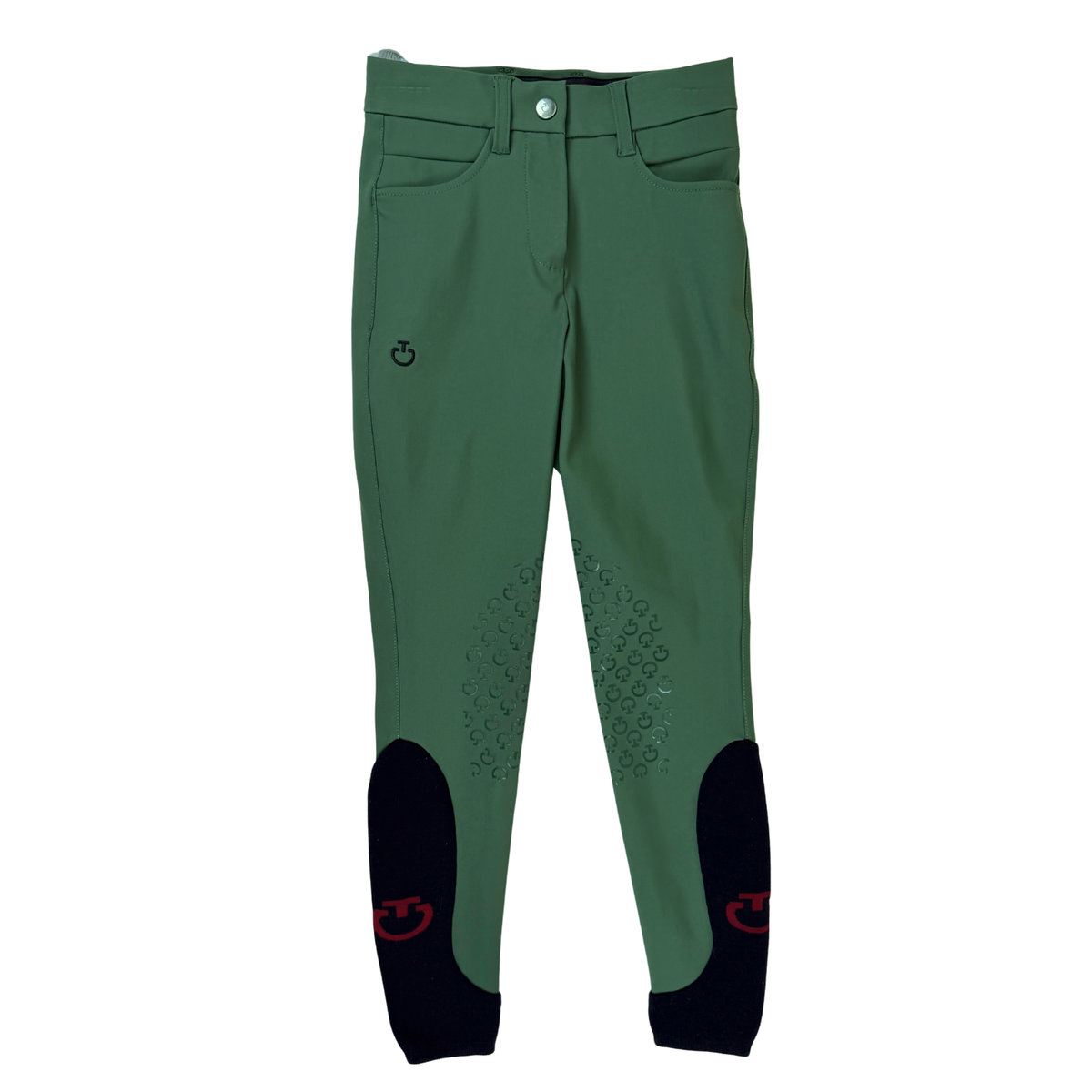 Cavalleria Toscana Logo Grip Breeches in Olive