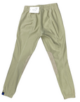 Back of Irideon 'Issential' Knee Patch Tights in Tan
