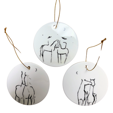 Bettina Norton Ceramic Christmas Ornament in Simplicity