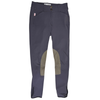 Tailored Sportsman 'Trophy Hunter' Breeches in Battleship/Tan
