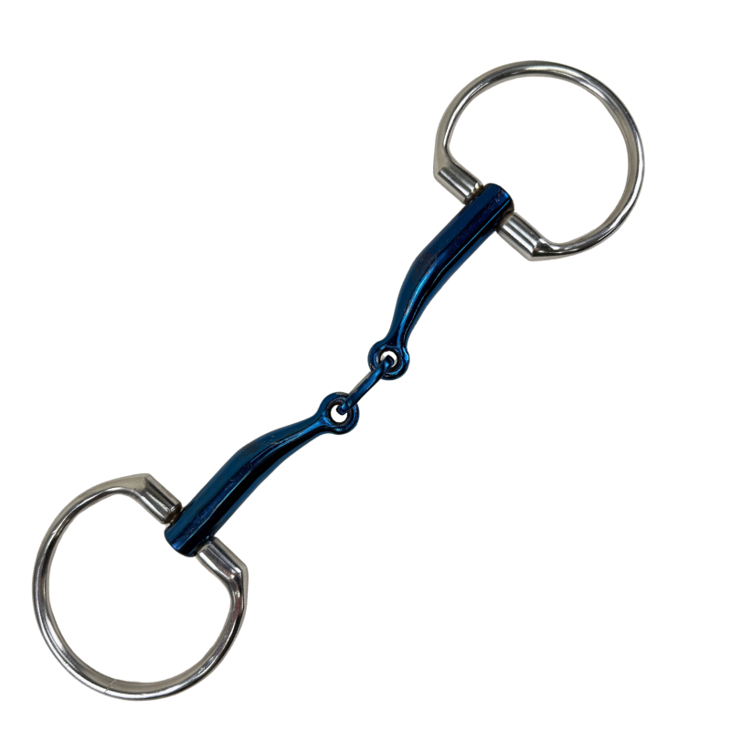 Fager 'Carl' 3-Piece Dee Ring Bit in Sweet Iron/ Stainless Steel