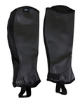 Saxon Equileather Half Chaps in Black