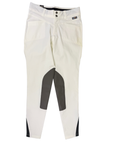 Kerrits Crossover Knee Patch Breech in White